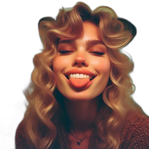 hair, face, crown, hat transparent PNG cut-out