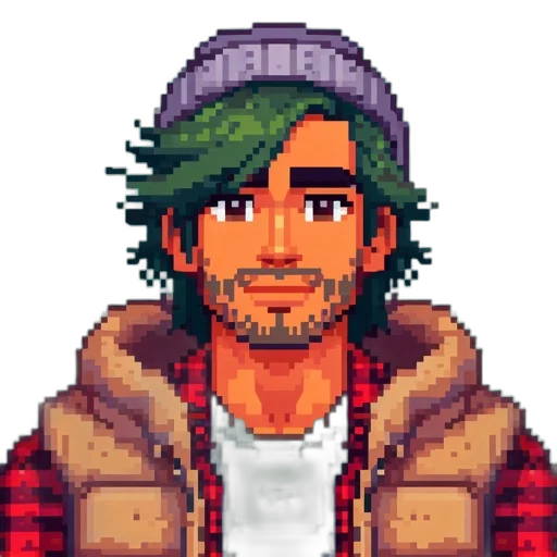 face, hat, jacket, animal transparent PNG cut-out