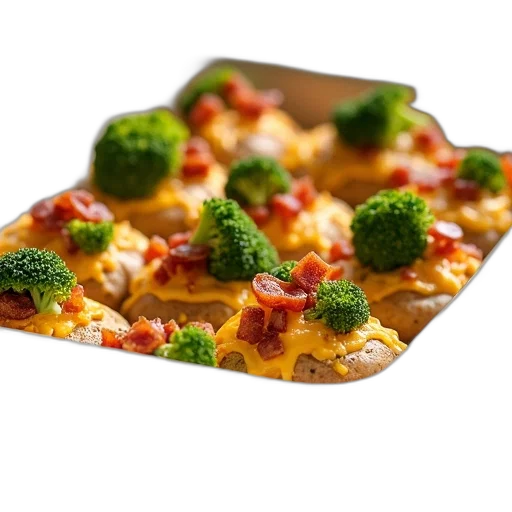 food, crown, 3d render, close-up transparent PNG cut-out