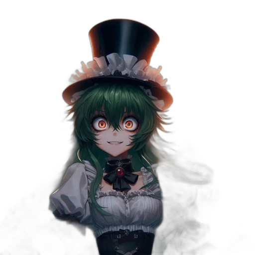 hat, mask, staff, robot transparent PNG cut-out