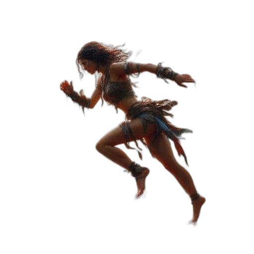 creature, dragon, weapon, hair transparent PNG cut-out