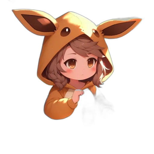 staff, animal, creature, hat transparent PNG cut-out