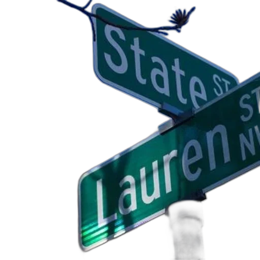 staff, 3d render, city street, neon lights transparent PNG cut-out