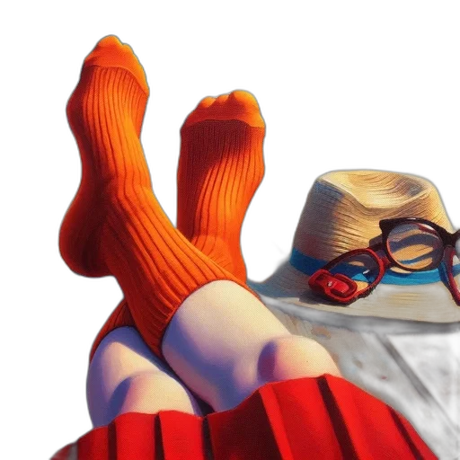 shoes, mask, hat, 3d render transparent PNG cut-out