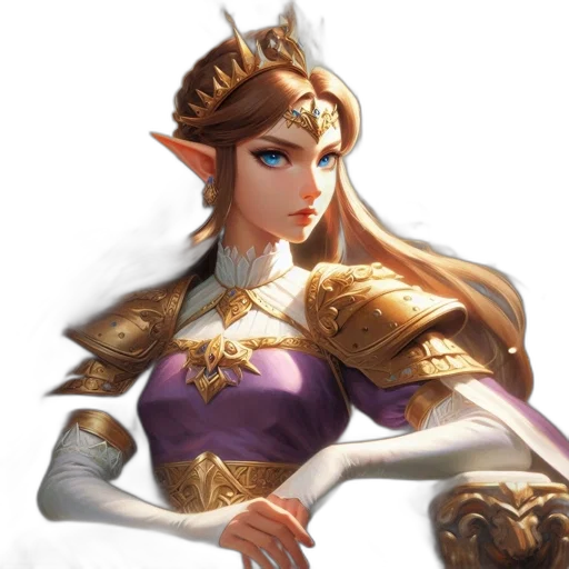 crown, staff, sword, face transparent PNG cut-out