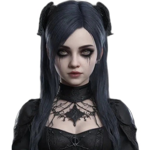face, dress, mask, fantasy art transparent PNG cut-out