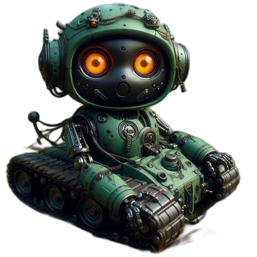 robot, weapon, creature, concept art transparent PNG cut-out