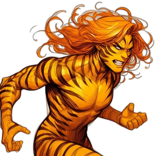 animal, comic book art, concept art, fantasy art transparent PNG cut-out