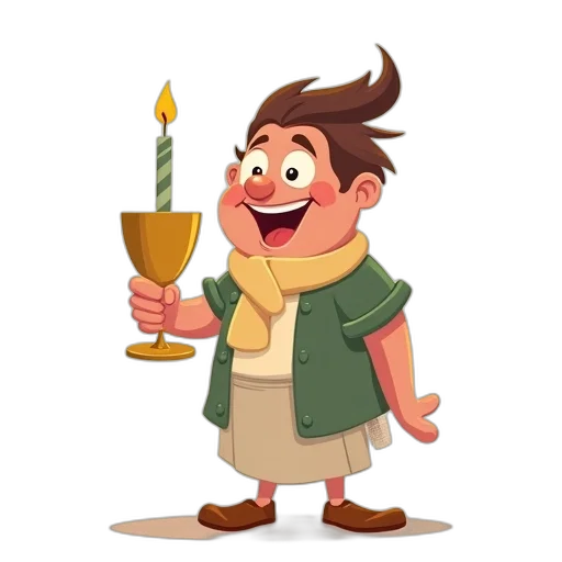 staff, concept art, 3d render, cartoon transparent PNG cut-out