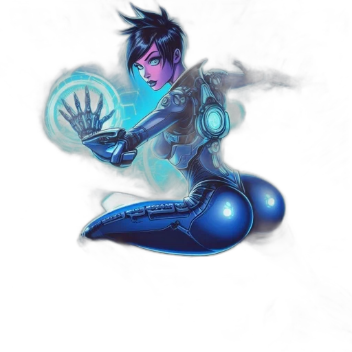robot, staff, weapon, concept art transparent PNG cut-out