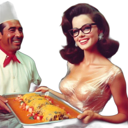 food, dress, vintage, photo transparent PNG cut-out