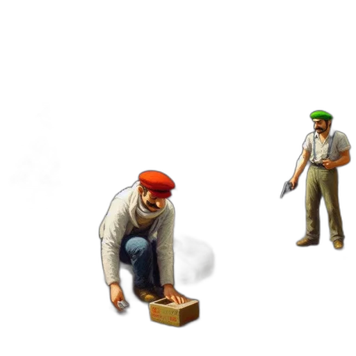 hat, furniture, shoes, weapon transparent PNG cut-out