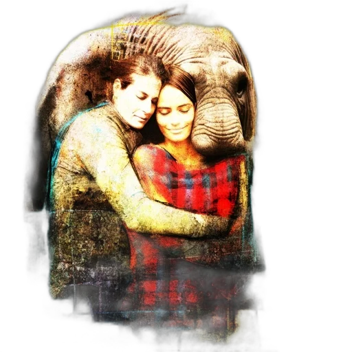 jacket, animal, photorealistic, pencil sketch transparent PNG cut-out