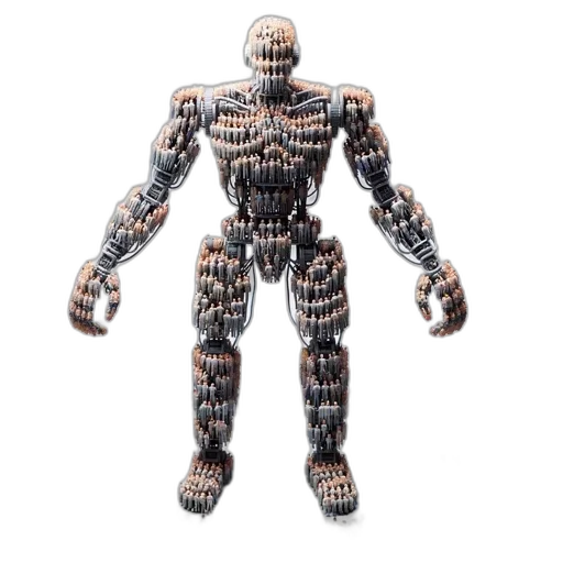robot, creature, animal, weapon transparent PNG cut-out