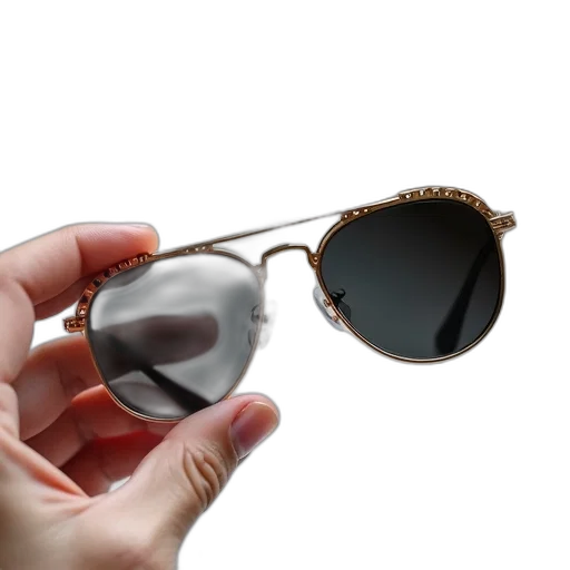 jewelry, 3d render, pair, sunglasses transparent PNG cut-out