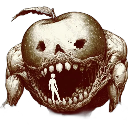 mask, food, creature, face transparent PNG cut-out