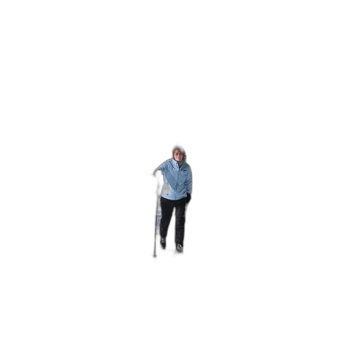 staff, umbrella, jacket, creature transparent PNG cut-out