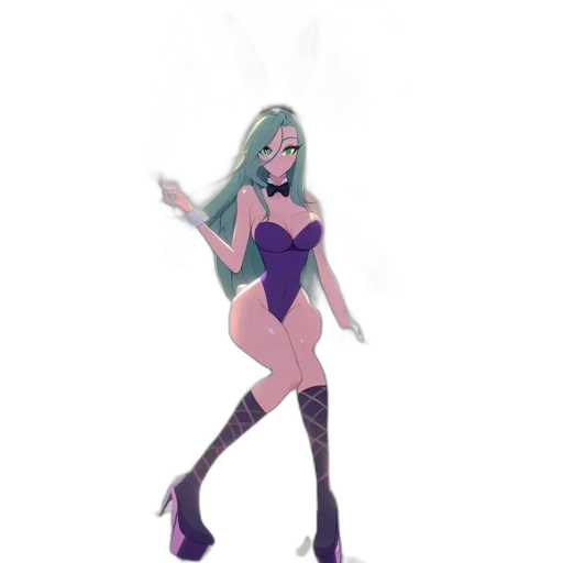 dress, creature, concept art, pixel art transparent PNG cut-out