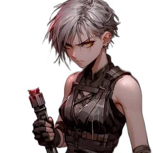 weapon, staff, face, sword transparent PNG cut-out