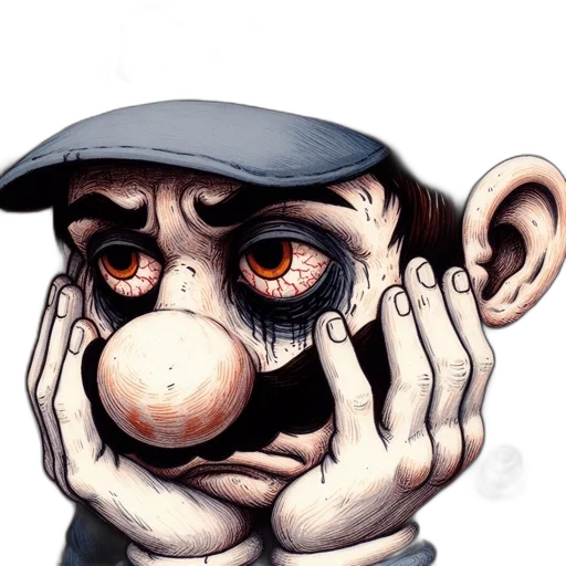 mask, face, hat, creature transparent PNG cut-out