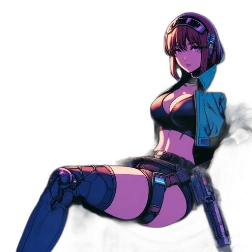 robot, weapon, dress, staff transparent PNG cut-out