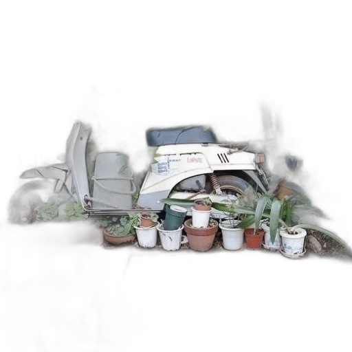 robot, car, furniture, staff transparent PNG cut-out
