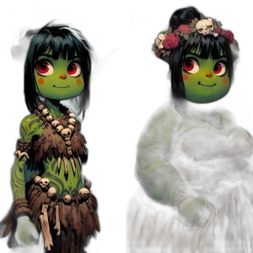 concept art, fantasy art, 3d render, pixel art transparent PNG cut-out