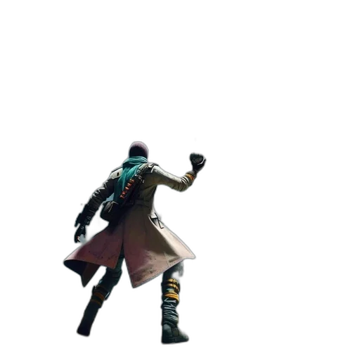 weapon, jacket, sword, staff transparent PNG cut-out