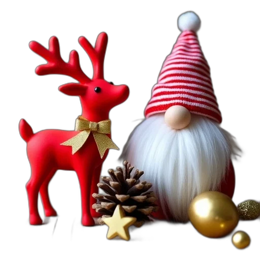 3d render, photorealistic, concept art, festive transparent PNG cut-out