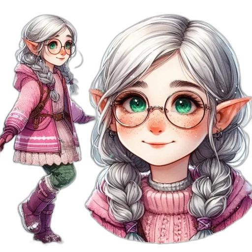 fantasy art, concept art, pixel art, watercolor transparent PNG cut-out