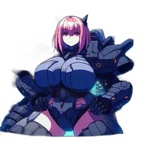 weapon, robot, jacket, dragon transparent PNG cut-out
