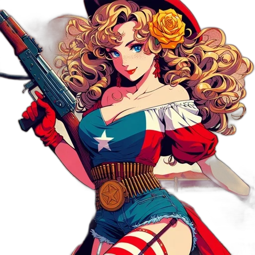 weapon, comic book art, cartoon, pixel art transparent PNG cut-out