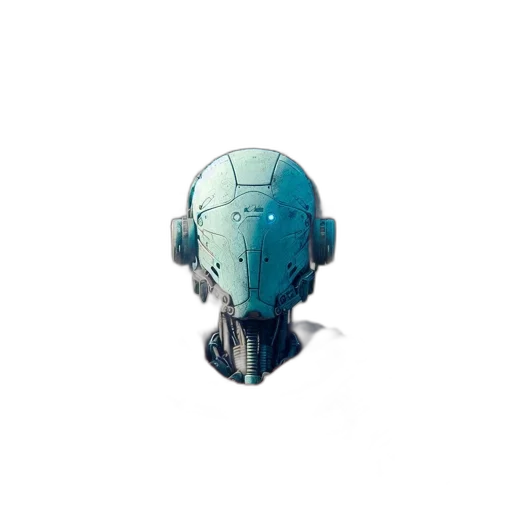 robot, mask, weapon, hat transparent PNG cut-out