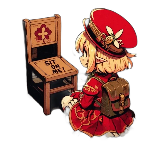 furniture, robot, crown, weapon transparent PNG cut-out