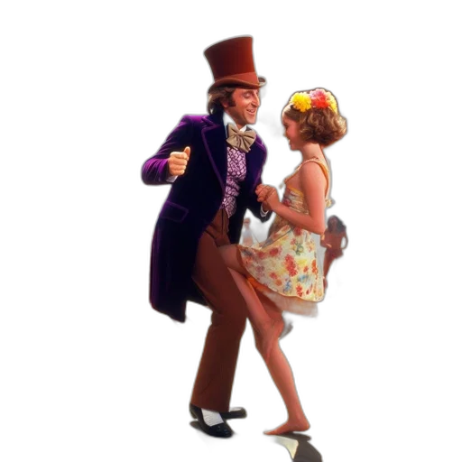 hat, umbrella, concept art, 3d render transparent PNG cut-out