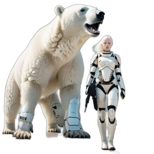 robot, animal, creature, concept art transparent PNG cut-out