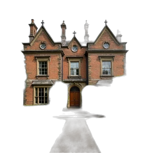 building, staff, crown, 3d render transparent PNG cut-out