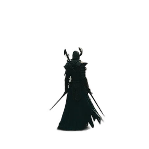 dress, staff, sword, weapon transparent PNG cut-out