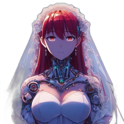 dress, robot, crown, jewelry transparent PNG cut-out