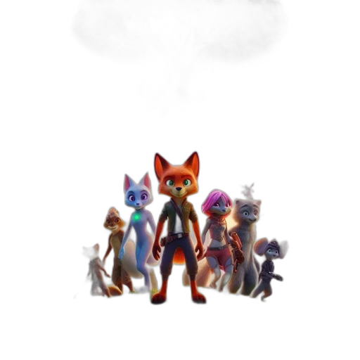 staff, animal, concept art, pixel art transparent PNG cut-out