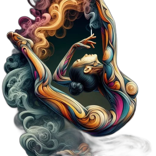 dragon, mask, hair, crown transparent PNG cut-out