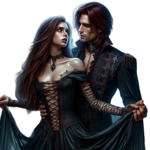 fantasy art, concept art, comic book art, photorealistic transparent PNG cut-out