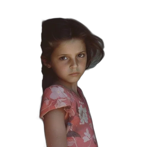 dress, face, hair, crown transparent PNG cut-out