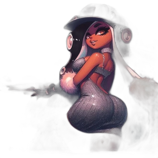 dress, robot, creature, hat transparent PNG cut-out