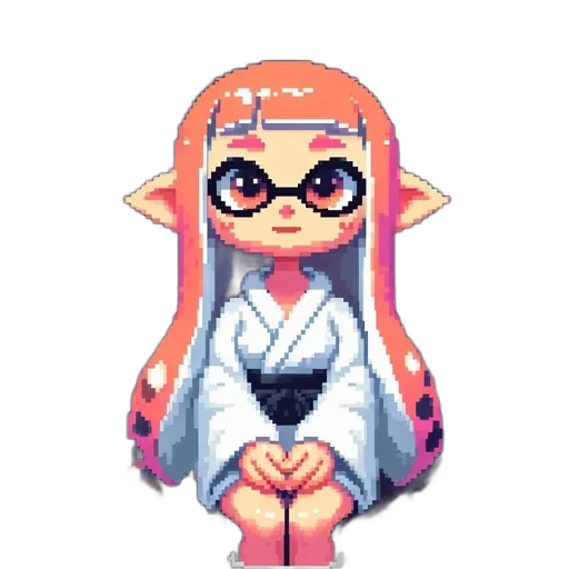 dress, staff, creature, jacket transparent PNG cut-out