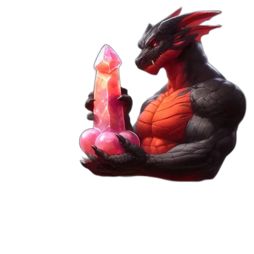 dragon, weapon, sword, animal transparent PNG cut-out