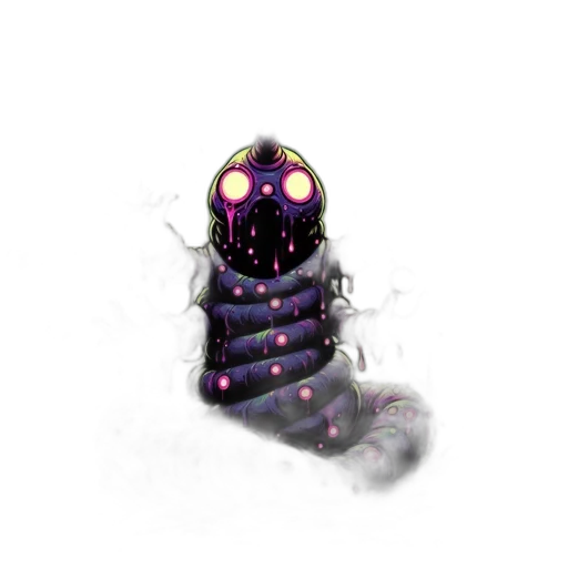 creature, staff, mask, robot transparent PNG cut-out