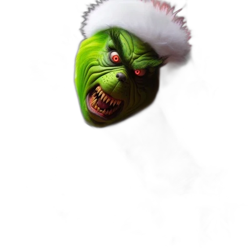 creature, mask, face, staff transparent PNG cut-out