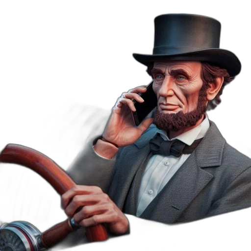 hat, staff, face, concept art transparent PNG cut-out