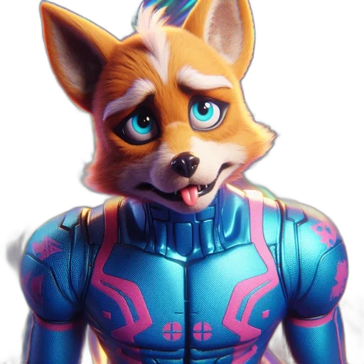 robot, jacket, animal, staff transparent PNG cut-out